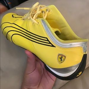 puma ferrari yellow